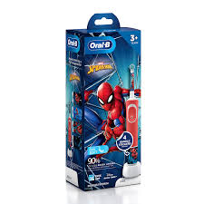 Oral-B Spiderman Rechargeable Kids Electric Toothbrush